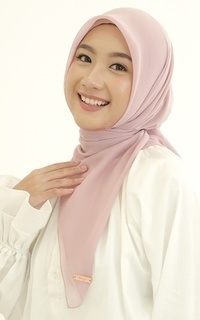 Plain Scarf Kirana Paris Plain Japan Soft Pink-716162