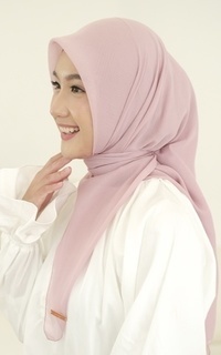 Plain Scarf Kirana Paris Plain Japan Soft Pink-716163