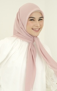Plain Scarf Kirana Paris Plain Japan Mauve Glow-716168