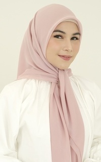 Plain Scarf Kirana Paris Plain Japan Mauve Glow-716169