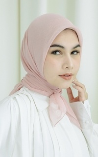 Plain Scarf Kirana Paris Plain Japan Peach-716173