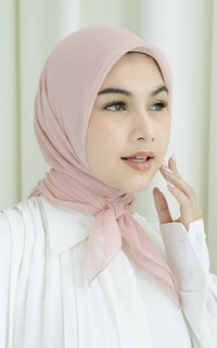 Plain Scarf Kirana Paris Plain Japan Peach-716175