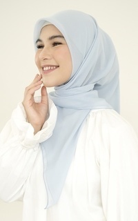 Plain Scarf Kirana Paris Plain Japan Ice Blue-716181