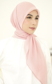Plain Scarf Kirana Paris Plain Japan Candy Pink-716183