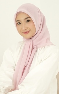 Plain Scarf Kirana Paris Plain Japan Blush-716185
