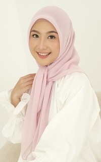 Plain Scarf Kirana Paris Plain Japan Blush-716186