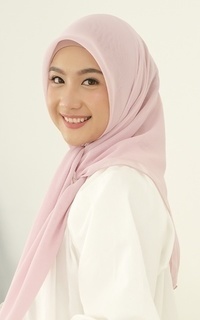 Plain Scarf Kirana Paris Plain Japan Blush-716187