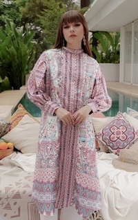 Tunik Bohemia Tunic Shirt - Ivory