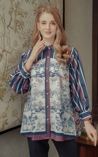 Shirt Chinoiserie Basic Shirt - Blue