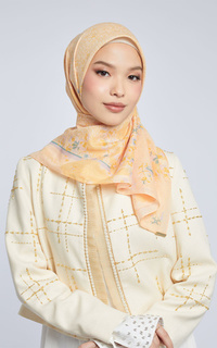 Hijab Motif Kami Laguna Signature Scarf Butter