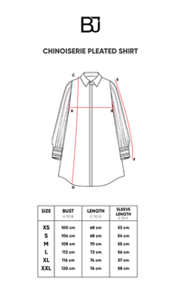 Shirt Chinoiserie Pleated Shirt - French Vanilla French Vanilla-717108