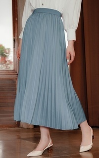 Rok Serena Pleats Skirt - Blue