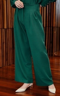 Pants Claire Wide Leg - Forest