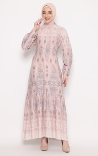 Long Dress Bawita Dress - Dusty Pink