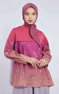 Blouse Kami Mafi Dropshoulder Top Raspberry