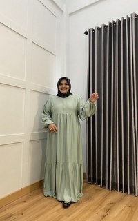 Gamis Sophia Longdress Sage