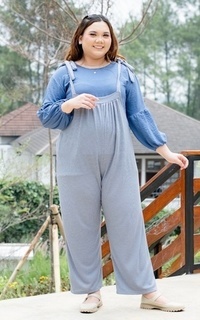 Jumpsuit Mika Rope Overall Gray M16806 R111S5