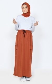 Skirt Rok Kargo Talis Teracotta