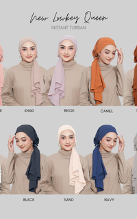 NEW LOWKEY QUEEN TURBAN INSTANT