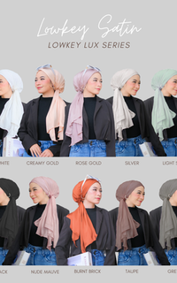 Instant Hijab LOWKEY LUX SERIES INSTANT TURBAN 