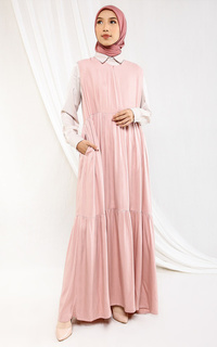 Long Dress Inner Camila Dress Dusty Pink