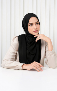 Pashmina Cassie Shawl - Black