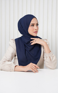 Pashmina Cassie Shawl - Navy