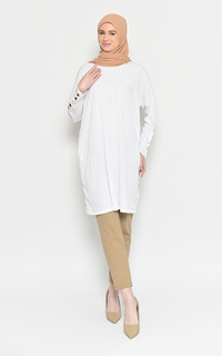 Tunic Seva Knit Tunik Broken White