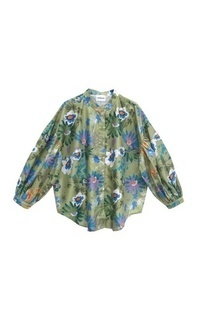 Blouse Nadjani Zefi Green Flower