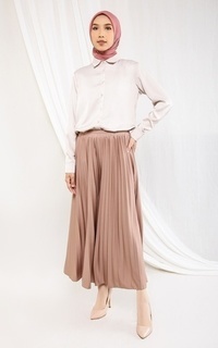 Pants Basic Pleats Cullote Hazel