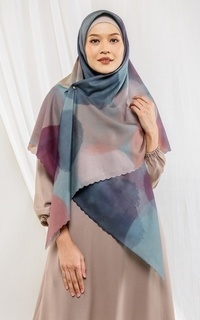 Printed Scarf Neena Scarf Syar'I Green