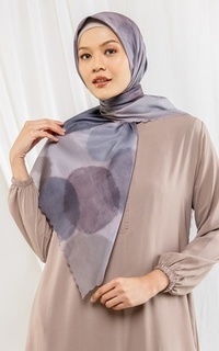 Printed Scarf Neena Scarf Grey