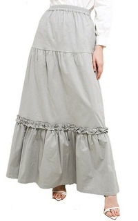 Rok Hazelnut Indonesia - Roula Long Skirt - Bawahan Wanita / Rok Wanita / Skirts Wanita