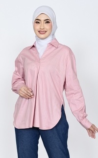 Blouse Kemeja Cotton Zahra