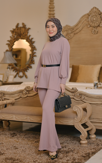 Overall Alunicorn - Elle One Set x Marissya Icha : Dusty Purple