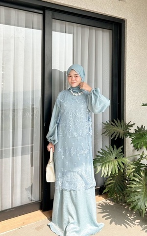 Vest Mahra Dress Blue