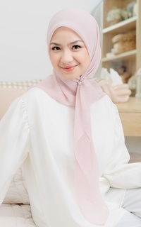 Plain Scarf Kirana Paris Plain Japan Soft Purple-723559
