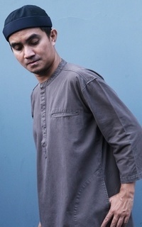 Shirt OSG - Baju Kurta Twill Washing Pria Premium | Kemeja Koko Dewasa (COFFE QUARTZ)