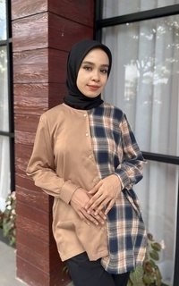 Blus Joya blouse (mocca)