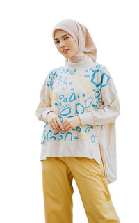 Blus Sabhira Raglan Sora