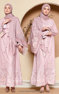 Gamis YOLUTA AMNA DRESS-DUSTY PINK 