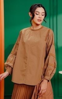 Blouse Chloe Blouse - Caramel