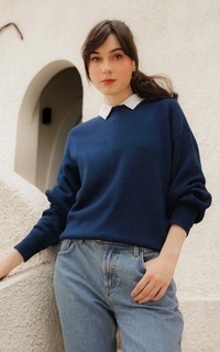 Sweater Milea Sweater - Indigo