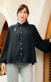 Shirt Nyra shirt - Black