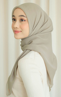 Plain Scarf Kirana Paris Plain Japan Taupe-725428