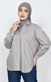 Blouse Kemeja Katun Zahra Abu