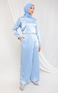 Celana Pants Exquisite Powder Blue