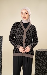 Cardigan HLC Knit Cardie Black Black-726791