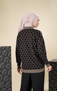 Cardigan HLC Knit Cardie Black Black-726792