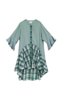 Blouse Nadjani Aqis Stripes Green